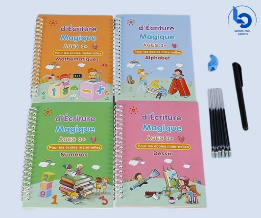 Cahier d'écriture Magique Français pour enfants